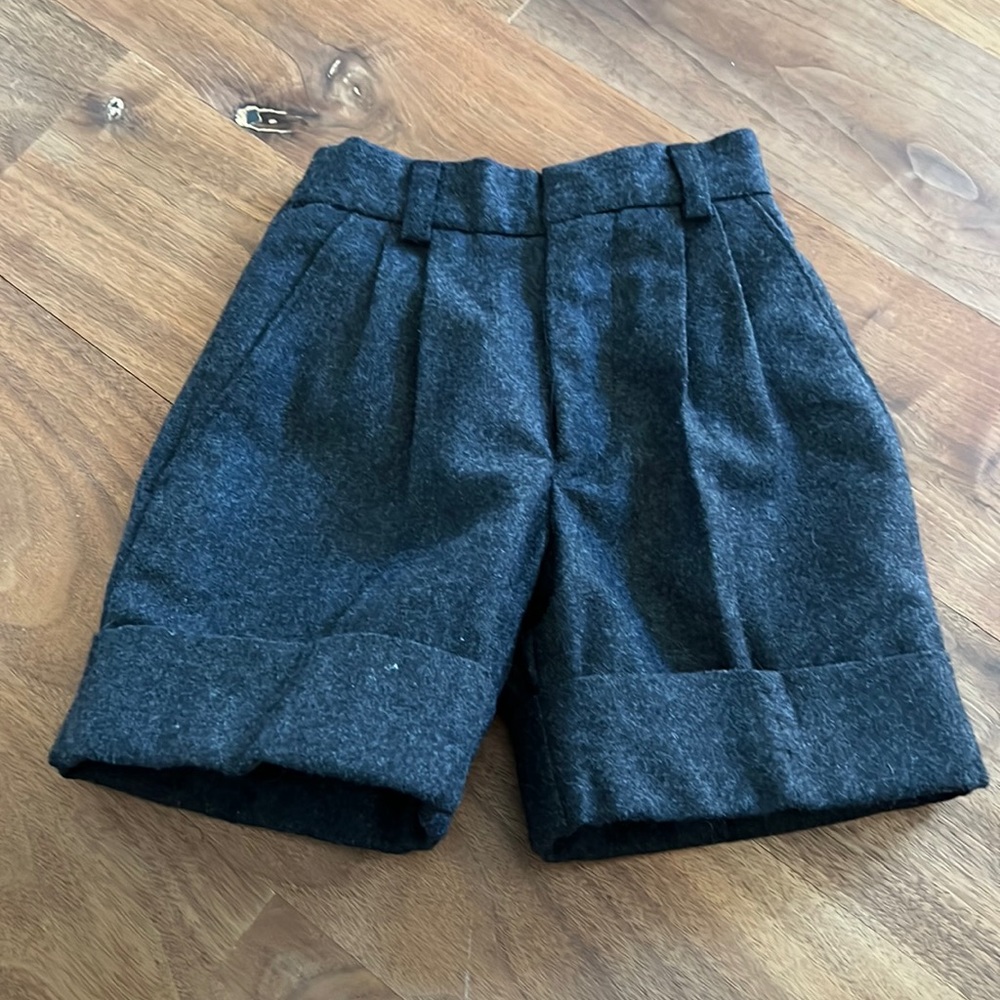 Best & Co Grey Wool Shorts